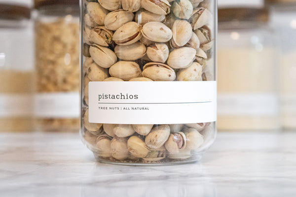Boho Fruit and Nut Labels