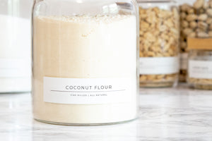 Sleek-Minimalist Pantry Labels