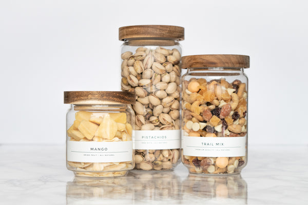 Sleek-Modern Fruit and Nut Labels