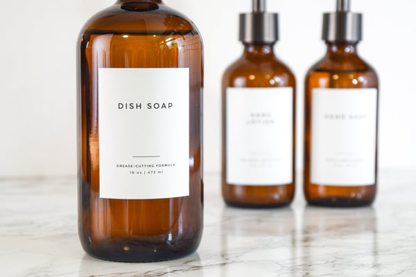 Clean-Modern Soap and Personal Care Labels