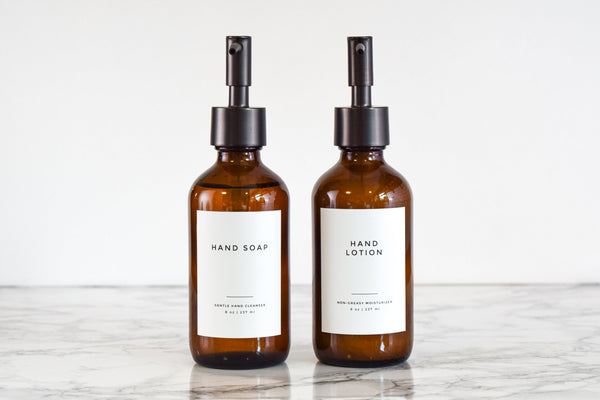 Clean-Modern Soap and Personal Care Labels