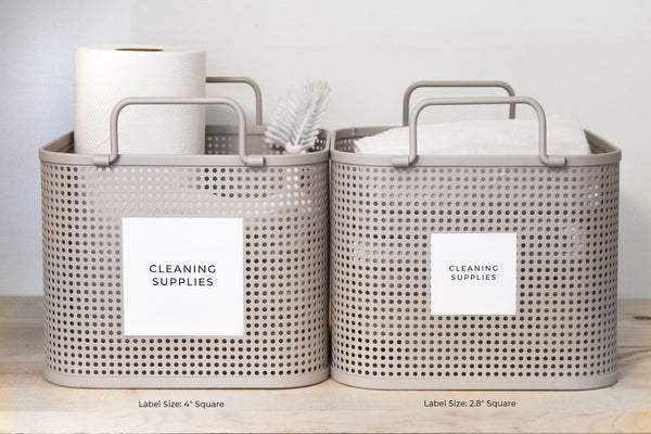 Modern Home Organization Labels