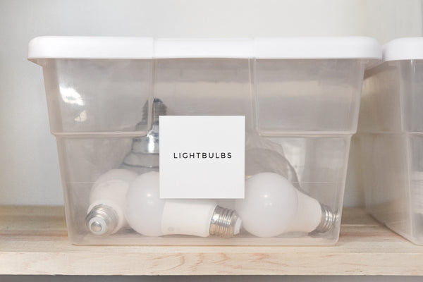 Modern Home Organization Labels